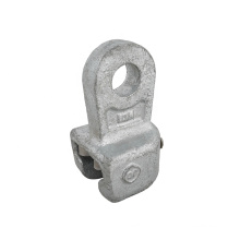 Hot-dip galvanized type W malleable iron Socket eye electric line power steel power fitting overhead lines fitting